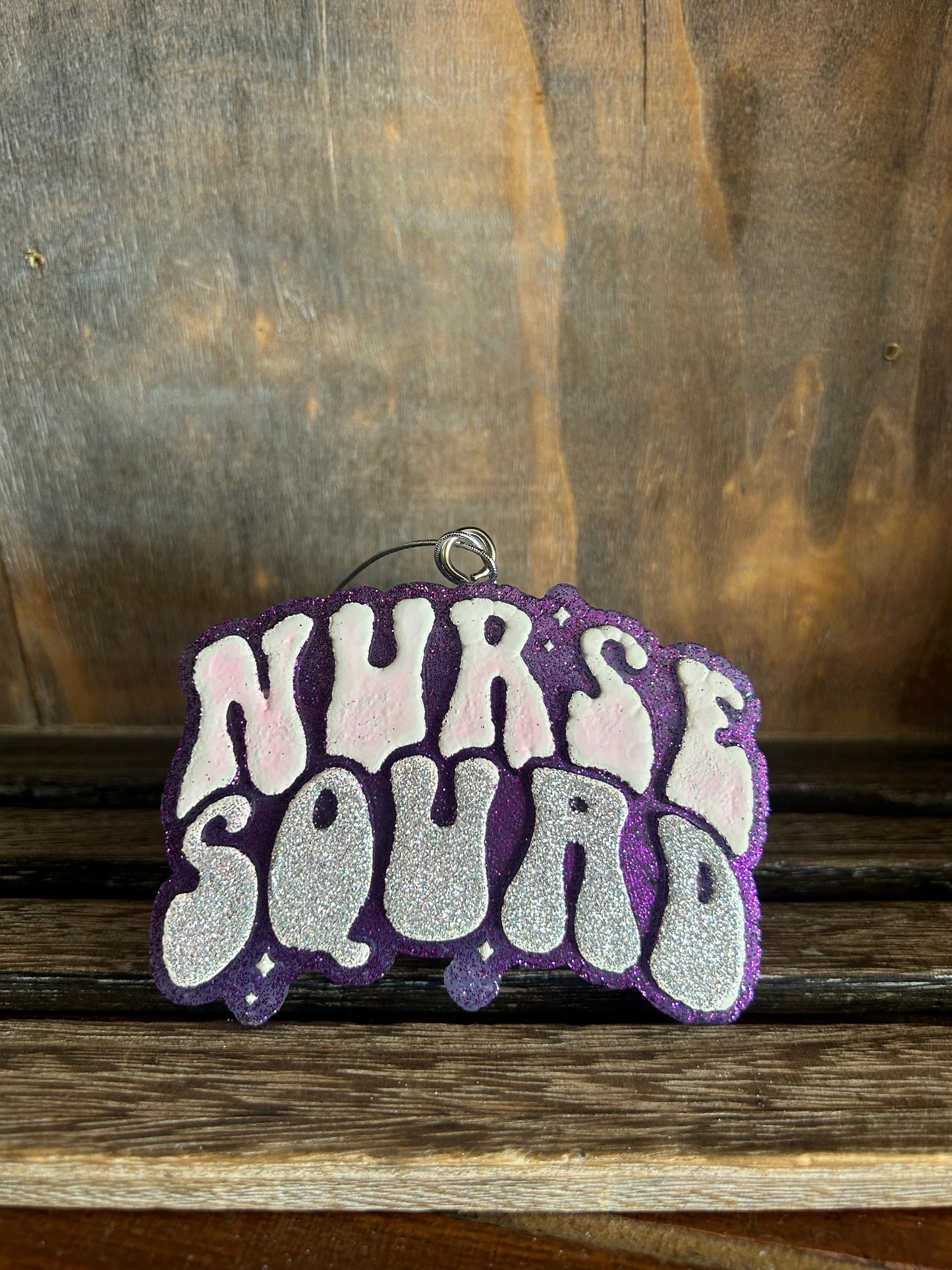 Nurse Squad Freshie – Glitter Purple Edition